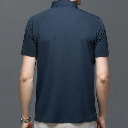 High Elastic Breathable Men's Short-sleeved T-shirt aimtoyou