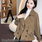 Korean Style Short Fashion Trench Coat spiyle