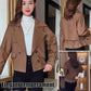 Korean Style Short Fashion Trench Coat spiyle