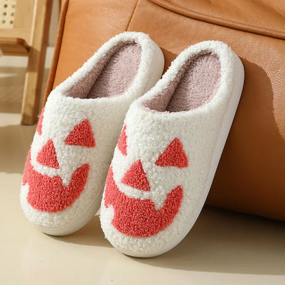 Cozy Fall Spooky Slippers jolieaprile11