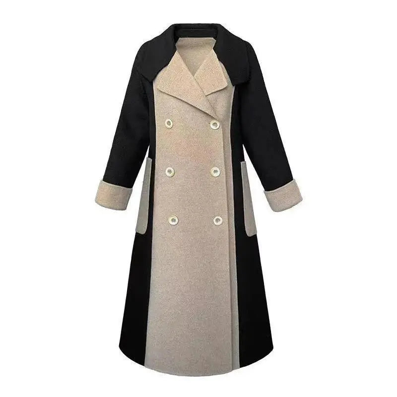 Superior Temperament Color Patch Tweed Coat jolieaprile11