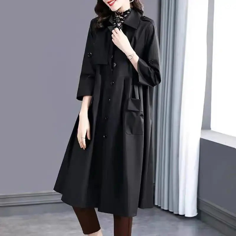 Women's Loose Trench Coat jolieaprile11