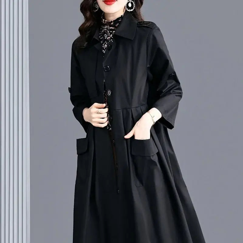 Women's Loose Trench Coat jolieaprile11