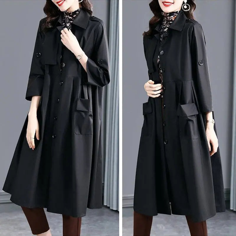 Women's Loose Trench Coat jolieaprile11