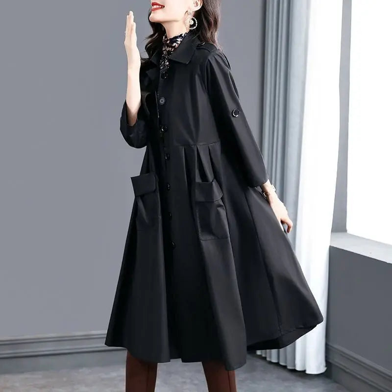 Women's Loose Trench Coat jolieaprile11