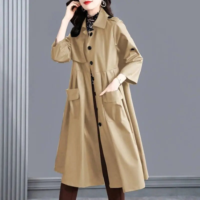 Women's Loose Trench Coat jolieaprile11