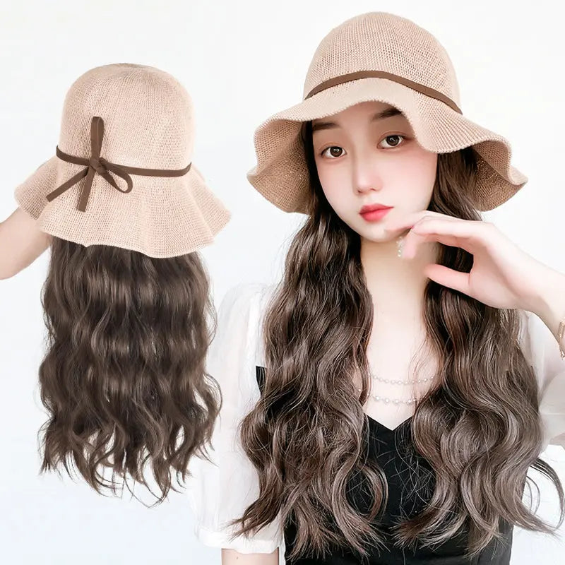 Fashion Versatile Wig Hat jolieaprile11