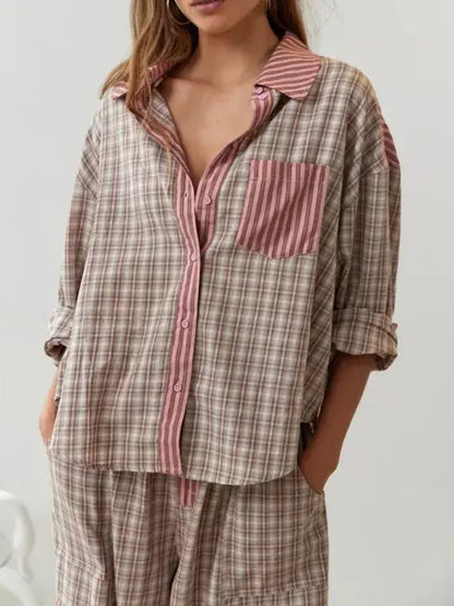 🧃🥰💯Loose pajama set (buy 2 pieces and get free shipping)🧃🥰💯 spiyle