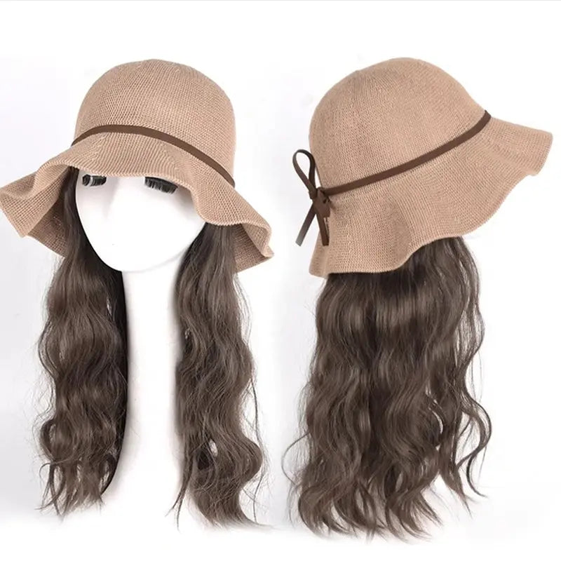 Fashion Versatile Wig Hat jolieaprile11