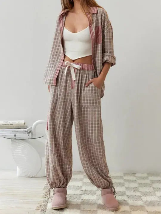 🧃🥰💯Loose pajama set (buy 2 pieces and get free shipping)🧃🥰💯 spiyle