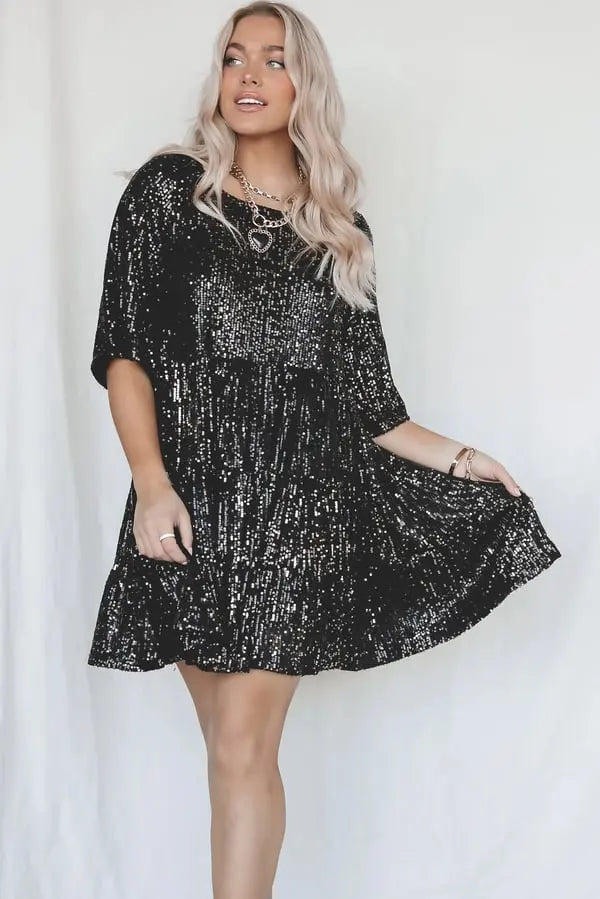 ✨Sequin Party Cute Dress jolieaprile11