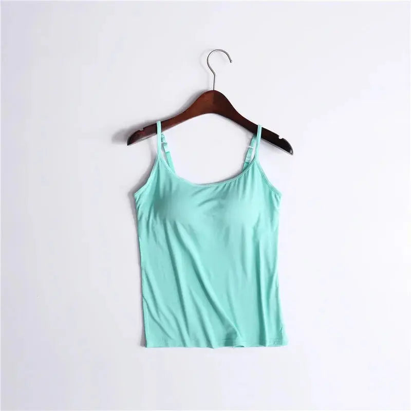 2023 Summer Sale 50% Off - Tank With Built-In Bra jolieaprile11