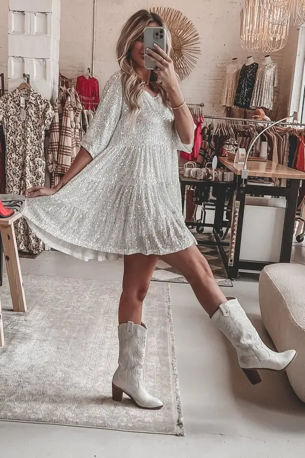 ✨Sequin Party Cute Dress jolieaprile11