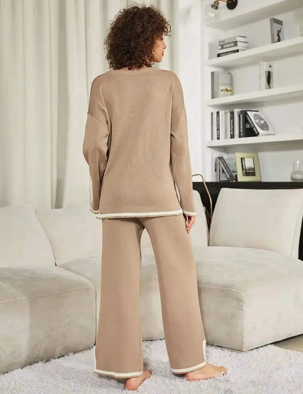 🎉New Product Launch💐– Classy Elastic Knit Lounge Set（50% OFF🔥） spiyle