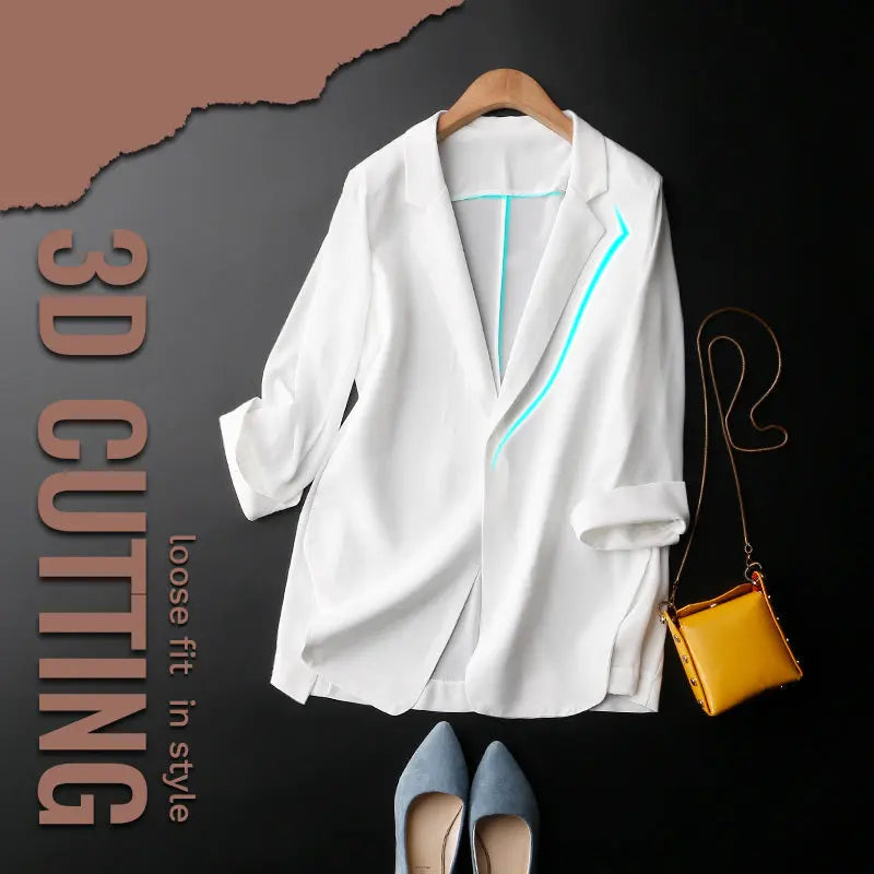 Super Breathable Sun Protection Chiffon Suit Jacket jolieaprile11