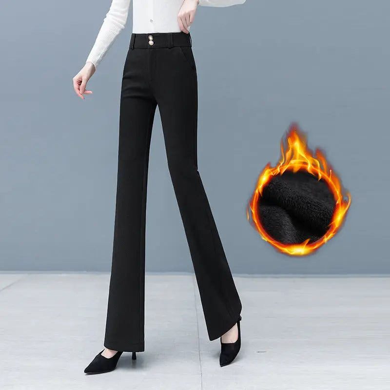 🔥HOT SALE🔥Women's Elegant High Waist Solid Flare Pants(43%OFF) spiyle