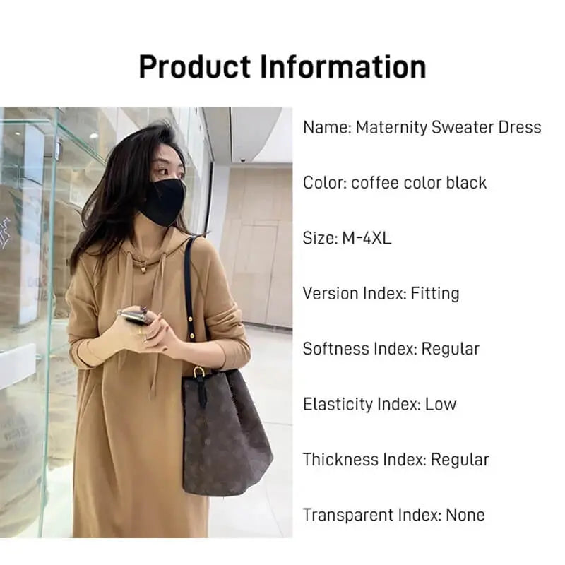 🔥🎅Hot Sale $29.99🎅🔥Women's Hooded Chic Loose Dress（40%OFF) spiyle
