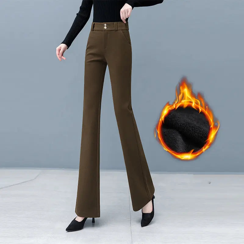 🔥HOT SALE🔥Women's Elegant High Waist Solid Flare Pants(43%OFF) spiyle