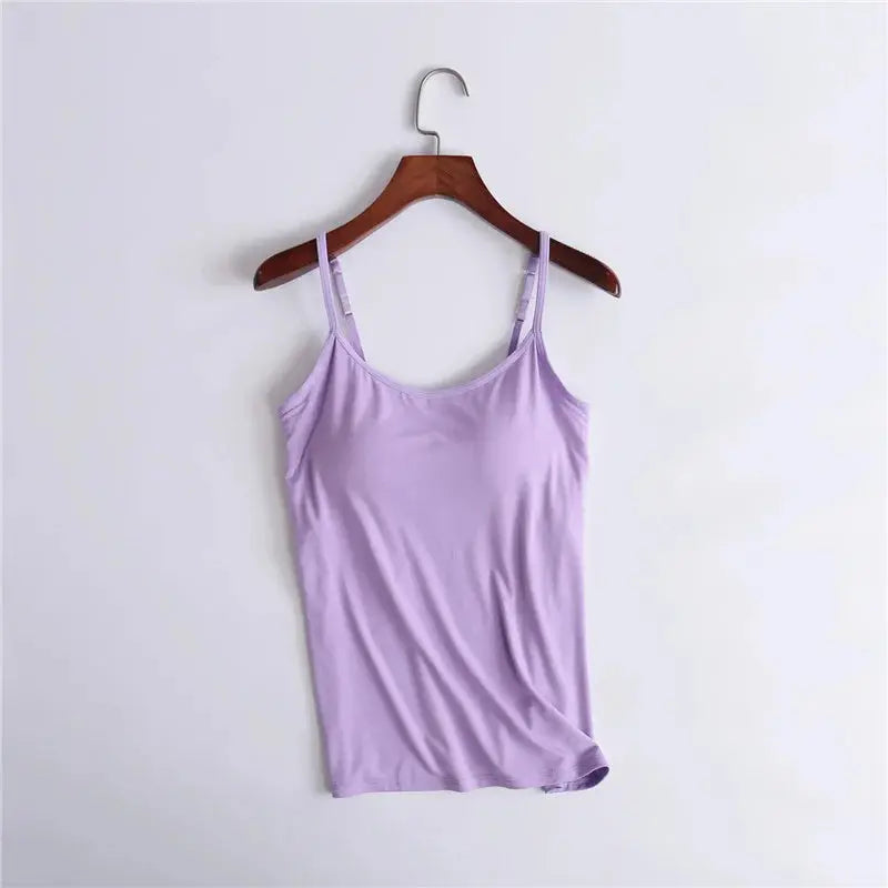 2023 Summer Sale 50% Off - Tank With Built-In Bra jolieaprile11