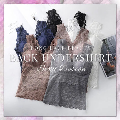 🔥Long Lace Beauty Back Undershirt(49% OFF NOW!!!) spiyle