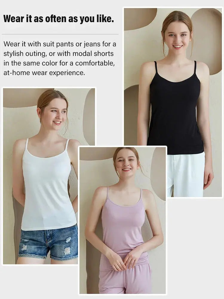 2023 Summer Sale 50% Off - Tank With Built-In Bra jolieaprile11