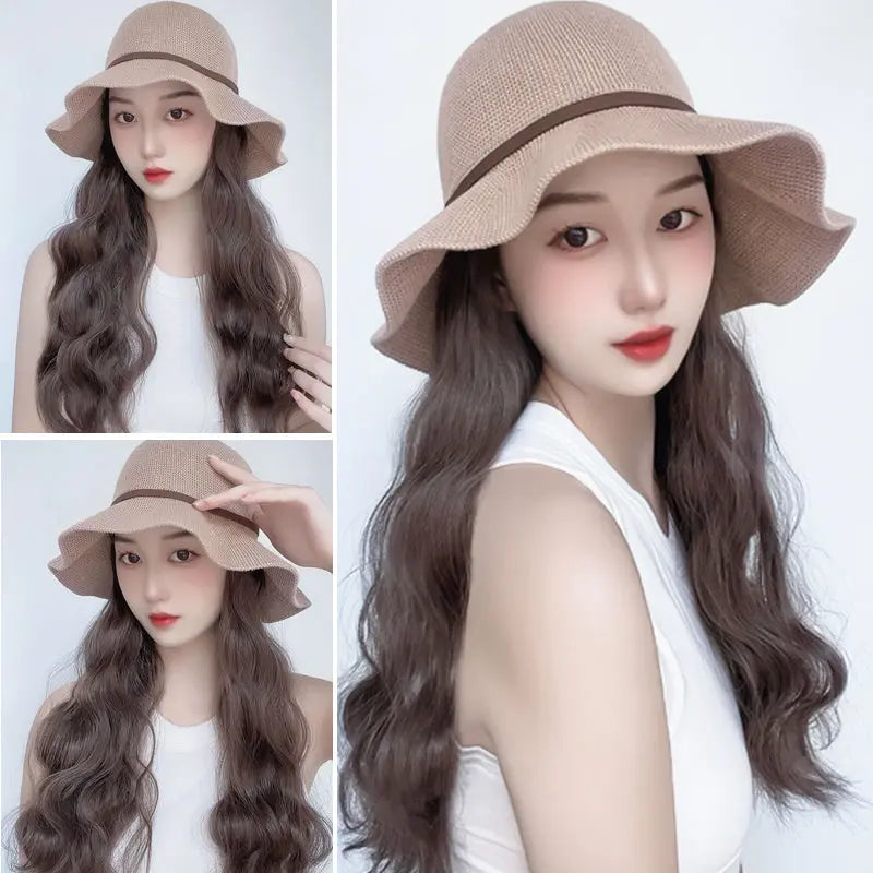 Fashion Versatile Wig Hat jolieaprile11