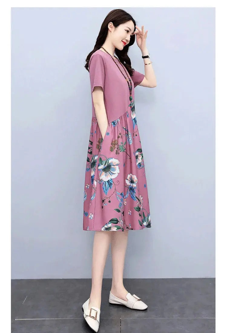 🔥NEW YEAR SALE 48% OFF🔥High-end Cotton and Linen Dress spiyle