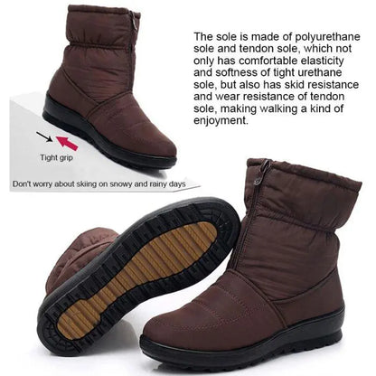 🔥✨Christmas Hot Sale 49% OFF🔥🎅 Women's Waterproof Snow Boots spiyle