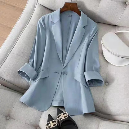 🔥HOT SALE 29.99🔥Slimming Tencel Suit Jacket(40%OFF) spiyle