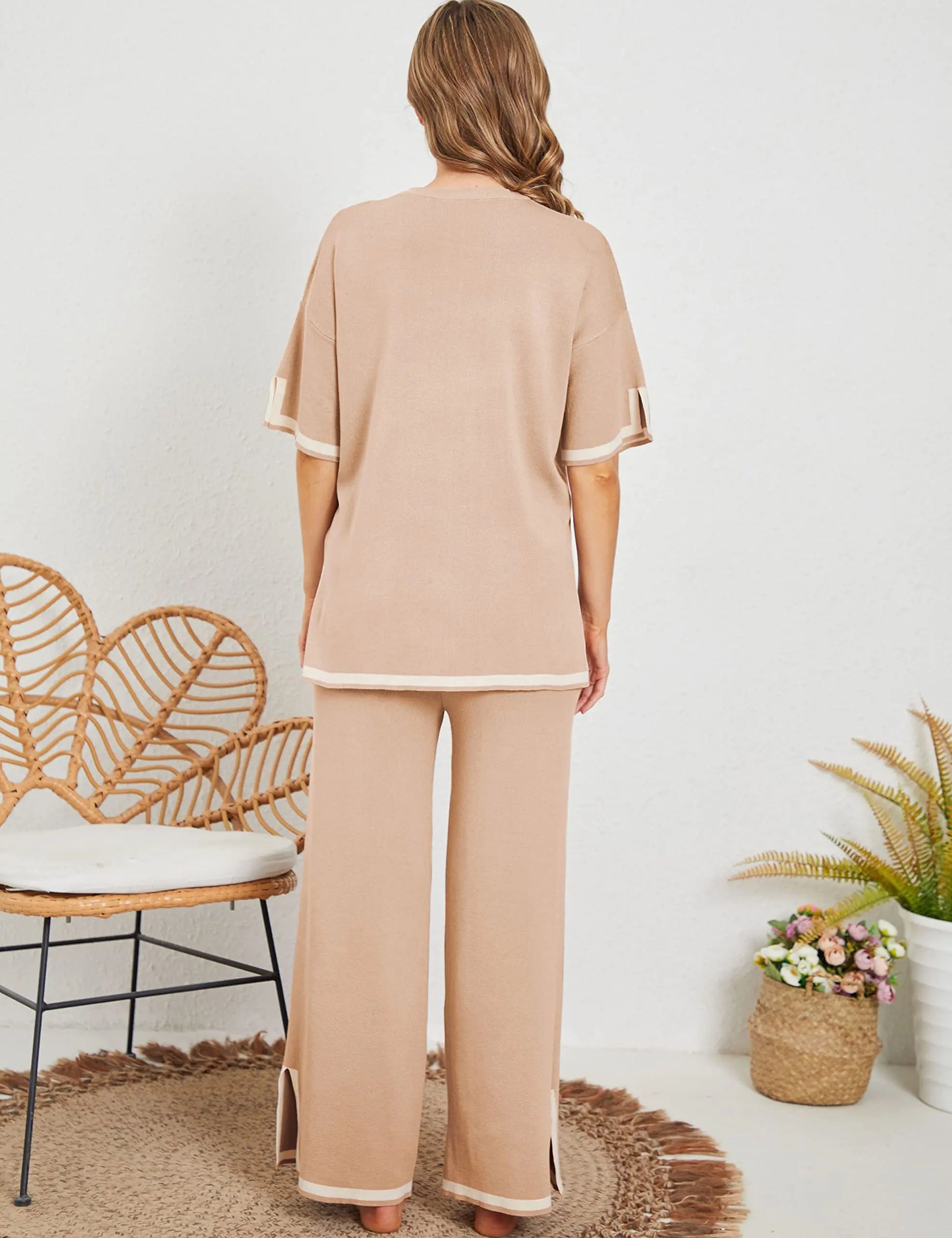 🎉New Product Launch💐– Classy Elastic Knit Lounge Set（50% OFF🔥） spiyle