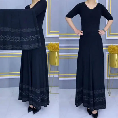 Autumn/Winter Thickened High Waist Skirt spiyle