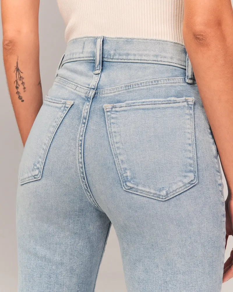 🔥🎉Hot Sale $32.99🎅🔥Trims the figure - Ultra High Rise Stretch Flare Jean(45%OFF) spiyle