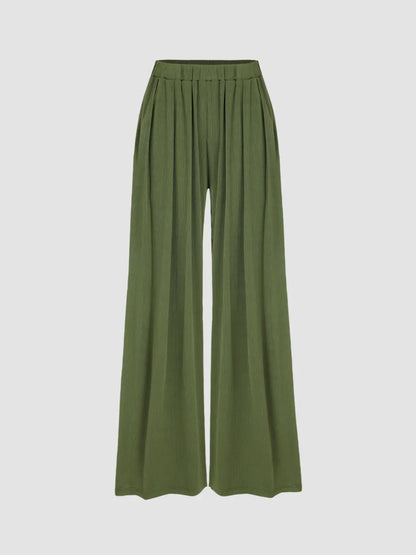🎉New Product Launch💐– High Elastic Casual Flowy Wide Leg Pants（49%OFF🔥） spiyle