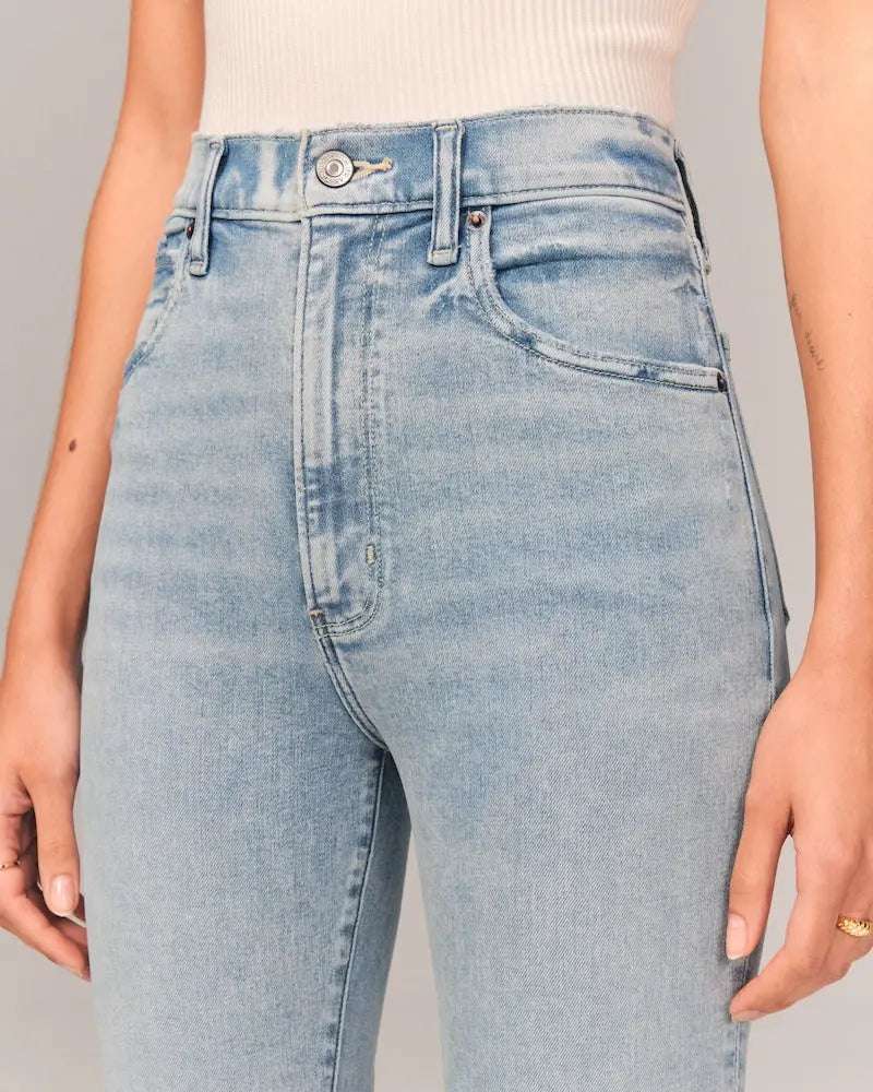 🔥🎉Hot Sale $32.99🎅🔥Trims the figure - Ultra High Rise Stretch Flare Jean(45%OFF) spiyle