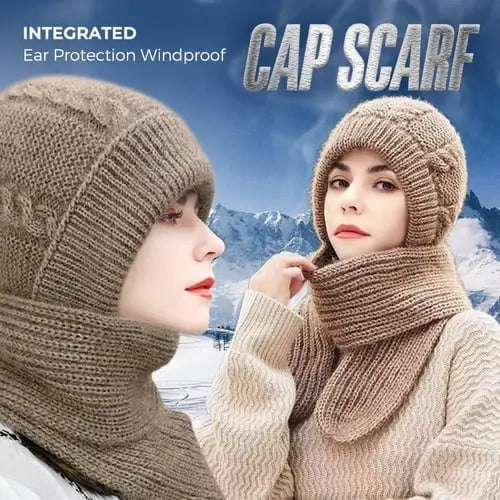 [Winter Sale⛄] Comprehensive Ear Protection Windproof Cap Scarf✨ spiyle