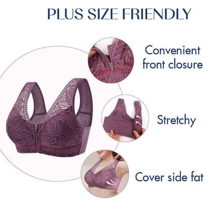 🪄✨50% OFF Flash Sale🔥 - Wireless Front Close Bras spiyle