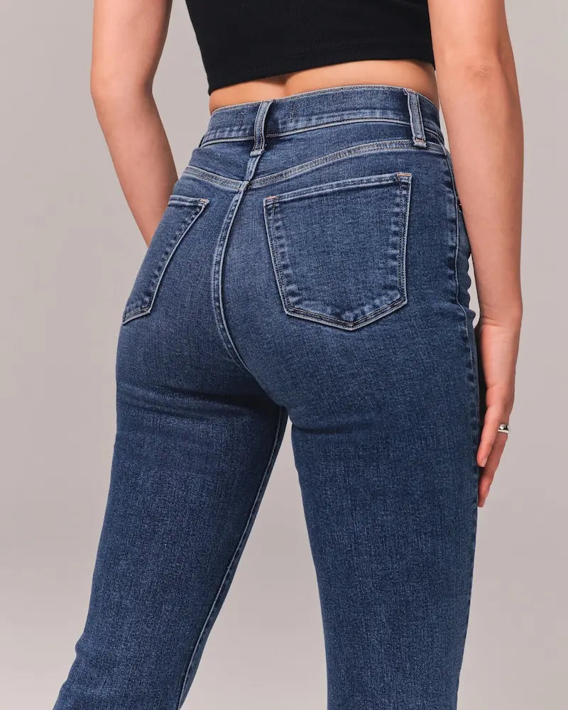 🔥🎉Hot Sale $32.99🎅🔥Trims the figure - Ultra High Rise Stretch Flare Jean(45%OFF) spiyle