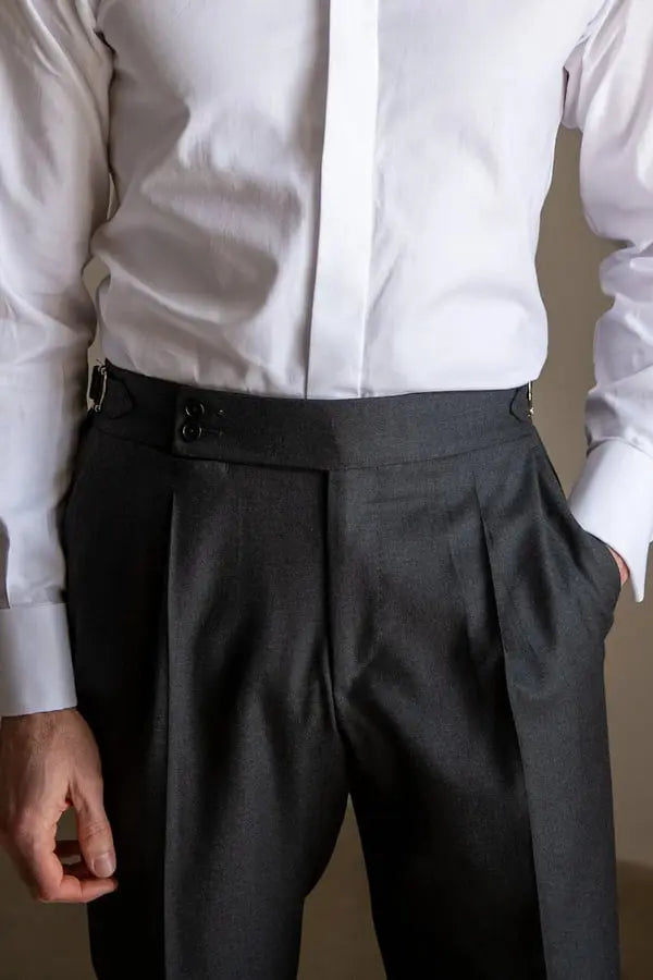 Men's Solid Color Straight Casual Trousers spiyle
