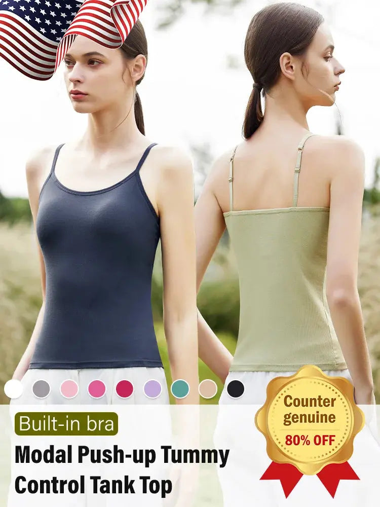 2023 Summer Sale 50% Off - Tank With Built-In Bra jolieaprile11