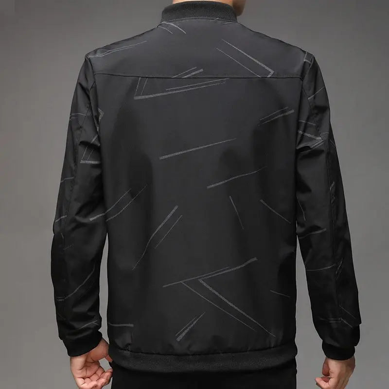 Men's Casual Stand Collar Jacket aimtoyou