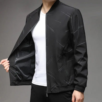 Men's Casual Stand Collar Jacket aimtoyou