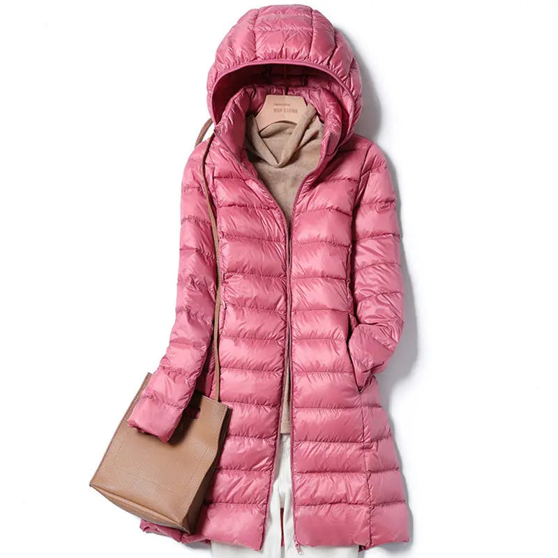 🔥HOT SALE🔥[Best Gift For Her] Women's Hooded Down Jacket(50%OFF) spiyle