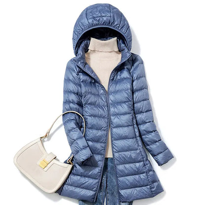 🔥HOT SALE🔥[Best Gift For Her] Women's Hooded Down Jacket(50%OFF) spiyle
