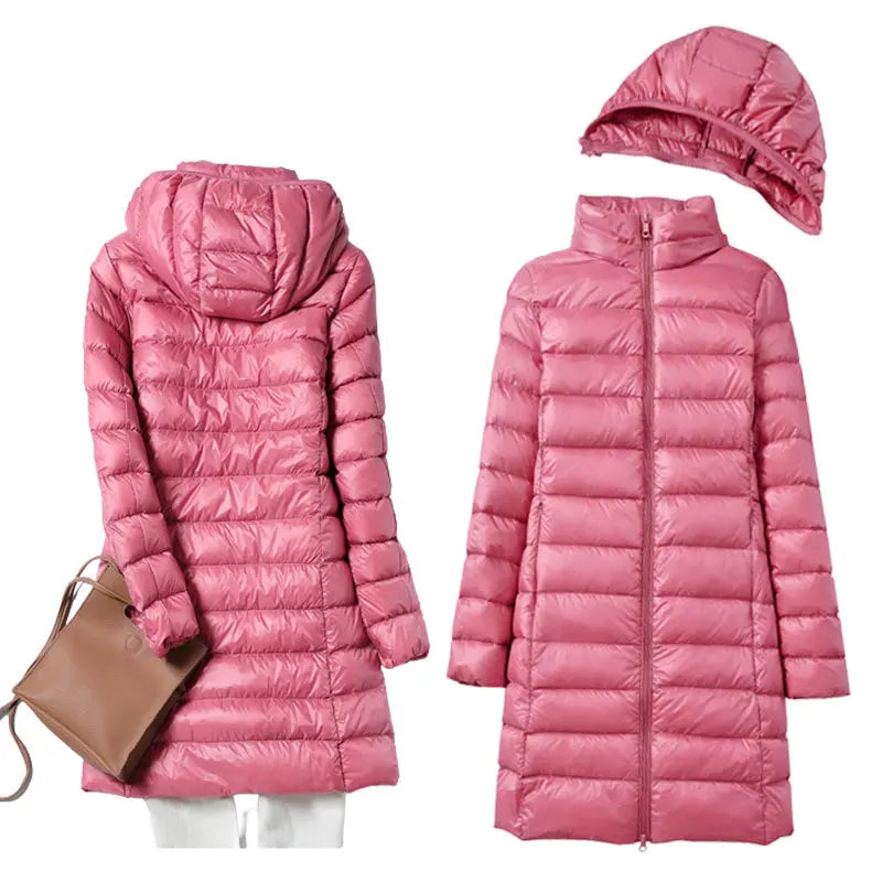 🔥HOT SALE🔥[Best Gift For Her] Women's Hooded Down Jacket(50%OFF) spiyle