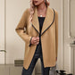 [Gift For Her] Women's Long-sleeved Casual Woolen Jacket spiyle