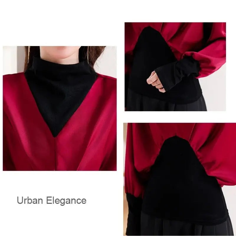🔥HOT SALE 50%OFF🔥[Gift For Women] Women's Chic Fake 2-piece Top spiyle