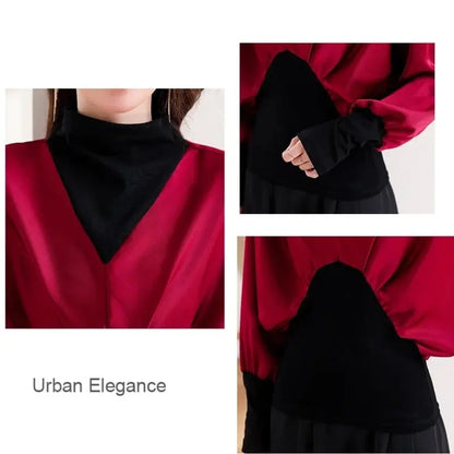 🔥HOT SALE 50%OFF🔥[Gift For Women] Women's Chic Fake 2-piece Top spiyle