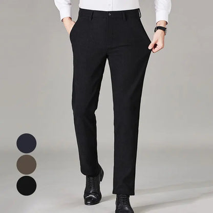 Men's Thermal Plush Corduroy Casual Pants aimtoyou