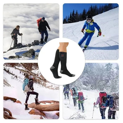 🎅HOT SALE Christmas Sales🔥Heated Socks with Adjustable Temperature - Upgraded Batteries - Unisex spiyle
