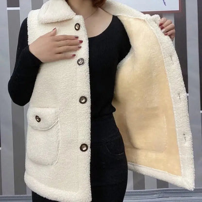 [perfect gift] Women's Winter Plush Warm Vest(🔥45% off🔥) spiyle